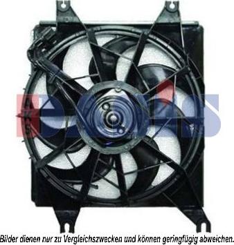 AKS Dasis 568009N - Ventilator, radiator aaoparts.ro