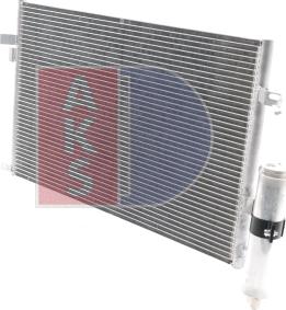 AKS Dasis 512021N - Condensator, climatizare aaoparts.ro