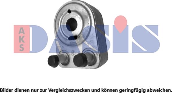 AKS Dasis 526006N - Radiator ulei, ulei motor aaoparts.ro