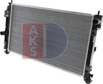 AKS Dasis 520128N - Radiator, racire motor aaoparts.ro