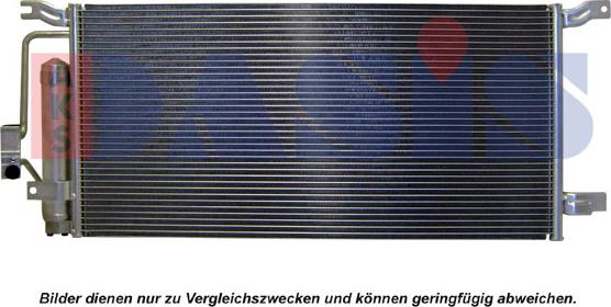 AKS Dasis 522058N - Condensator, climatizare aaoparts.ro