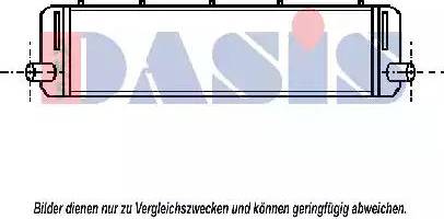 AKS Dasis 096040N - Radiator ulei, ulei motor aaoparts.ro