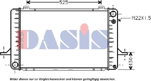 AKS Dasis 090420N - Radiator, racire motor aaoparts.ro