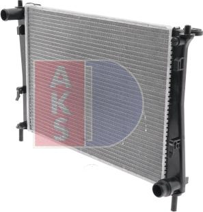 AKS Dasis 090016N - Radiator, racire motor aaoparts.ro