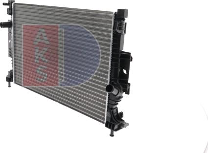AKS Dasis 090146N - Radiator, racire motor aaoparts.ro