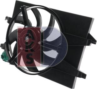 AKS Dasis 098154N - Ventilator, radiator aaoparts.ro