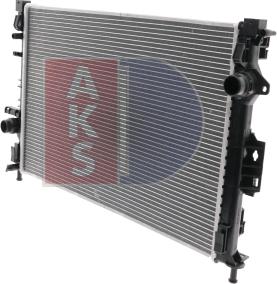 AKS Dasis 092048N - Radiator, racire motor aaoparts.ro