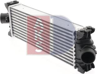 AKS Dasis 097023N - Intercooler, compresor aaoparts.ro