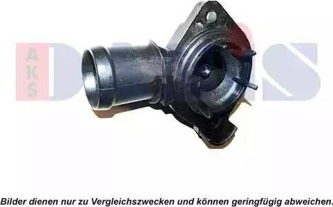 AKS Dasis 045043N - Flansa lichid racire aaoparts.ro