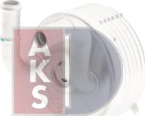 AKS Dasis 046012N - Radiator ulei, ulei motor aaoparts.ro