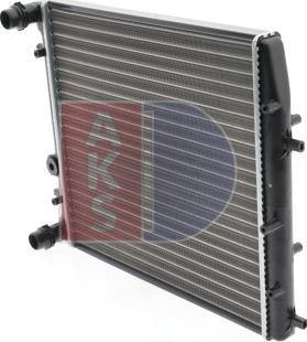 AKS Dasis 040008N - Radiator, racire motor aaoparts.ro