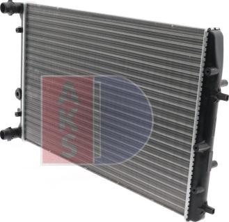 AKS Dasis 040007N - Radiator, racire motor aaoparts.ro