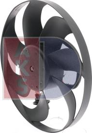 AKS Dasis 048610N - Ventilator, radiator aaoparts.ro