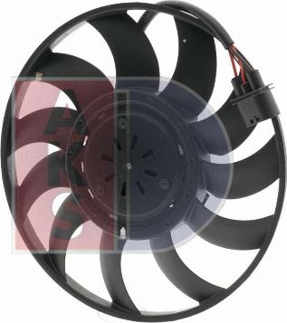 AKS Dasis 048164N - Ventilator, radiator aaoparts.ro