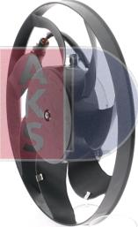 AKS Dasis 048103N - Ventilator, radiator aaoparts.ro