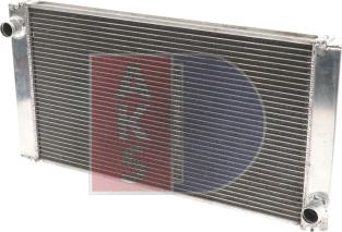 AKS Dasis 050002AL - Radiator, racire motor aaoparts.ro