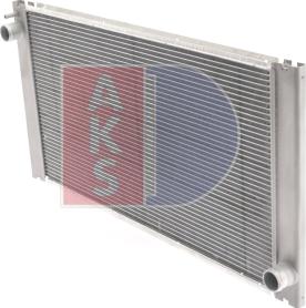 AKS Dasis 050002N - Radiator, racire motor aaoparts.ro