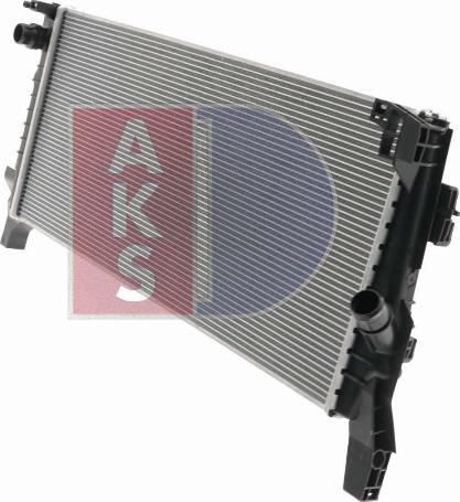 AKS Dasis 050105N - Radiator, racire motor aaoparts.ro