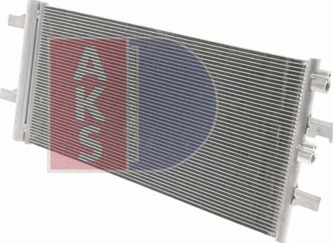 AKS Dasis 052033N - Condensator, climatizare aaoparts.ro