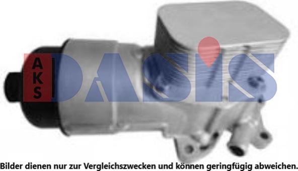 AKS Dasis 066006N - Radiator ulei, ulei motor aaoparts.ro