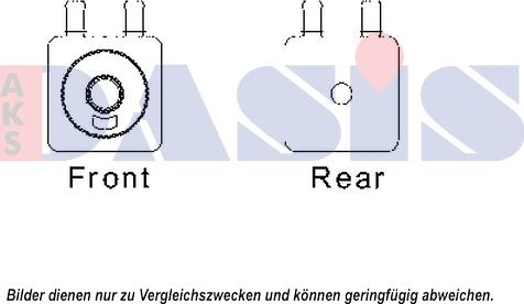 AKS Dasis 066002N - Radiator racire ulei, cutie de viteze automata aaoparts.ro
