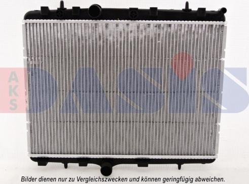 AKS Dasis 060051N - Radiator, racire motor aaoparts.ro