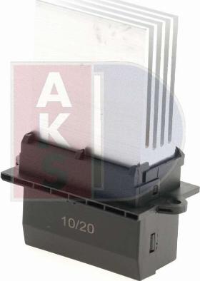 AKS Dasis 068073N - Unitate de control,incalzire / ventilatie aaoparts.ro