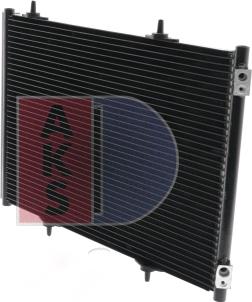 AKS Dasis 062013N - Condensator, climatizare aaoparts.ro