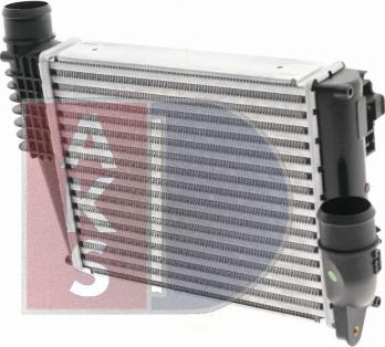 AKS Dasis 067025N - Intercooler, compresor aaoparts.ro