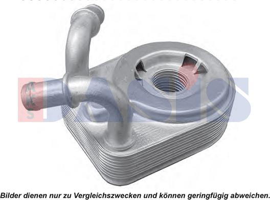 AKS Dasis 086006N - Radiator ulei, ulei motor aaoparts.ro