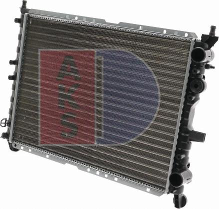AKS Dasis 080340N - Radiator, racire motor aaoparts.ro