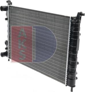 AKS Dasis 081030N - Radiator, racire motor aaoparts.ro