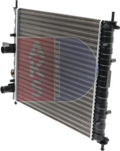 AKS Dasis 081330N - Radiator, racire motor aaoparts.ro