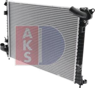 AKS Dasis 020014N - Radiator, racire motor aaoparts.ro