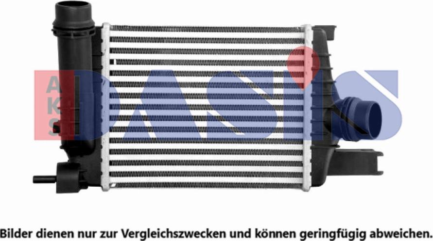 AKS Dasis 077035N - Intercooler, compresor aaoparts.ro
