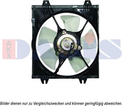 AKS Dasis 148049N - Ventilator, radiator aaoparts.ro