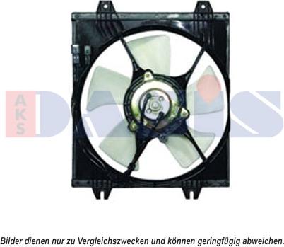 AKS Dasis 148051N - Ventilator, radiator aaoparts.ro