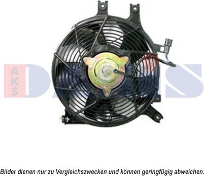 AKS Dasis 148053N - Ventilator, radiator aaoparts.ro