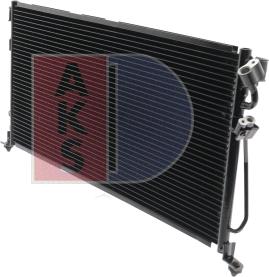 AKS Dasis 142150N - Condensator, climatizare aaoparts.ro