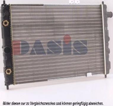 AKS Dasis 150220N - Radiator, racire motor aaoparts.ro