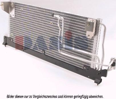 AKS Dasis 152660N - Condensator, climatizare aaoparts.ro