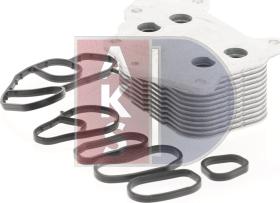 AKS Dasis 166007N - Radiator ulei, ulei motor aaoparts.ro