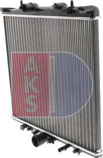 AKS Dasis 160065N - Radiator, racire motor aaoparts.ro