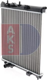 AKS Dasis 160019N - Radiator, racire motor aaoparts.ro
