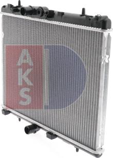 AKS Dasis 160108N - Radiator, racire motor aaoparts.ro