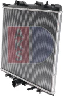 AKS Dasis 160115N - Radiator, racire motor aaoparts.ro