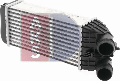 AKS Dasis 167017N - Intercooler, compresor aaoparts.ro