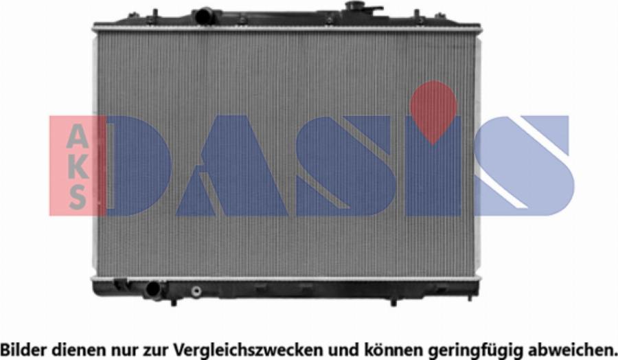 AKS Dasis 100074N - Radiator, racire motor aaoparts.ro