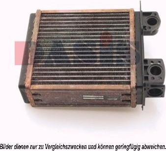 AKS Dasis 119040N - Schimbator caldura, incalzire habitaclu aaoparts.ro