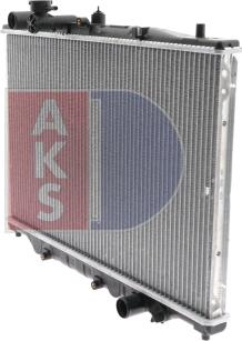 AKS Dasis 110510N - Radiator, racire motor aaoparts.ro